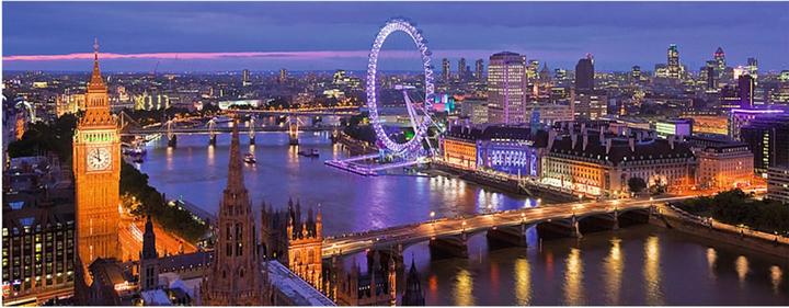 Produktbild Ravensburger London bei Nacht Panorama Puzzle (1000 Teile)