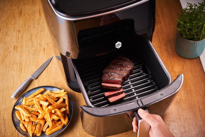 Actual product image OBH Nordica FW2018S0 fryer Single 6.5 L Stand-alone Hot air fryer Black