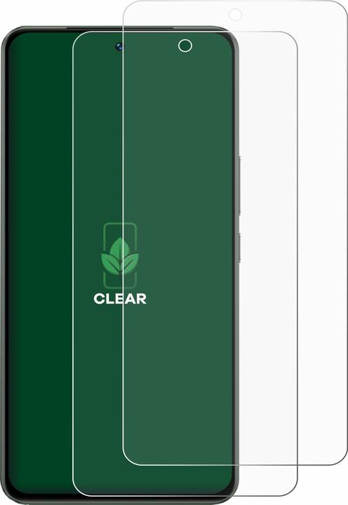 Productafbeelding ScreenLeaf Beschermfolie duurzame screenprotector screenprotector folie helder transparant (2 Stuk, LG V30)