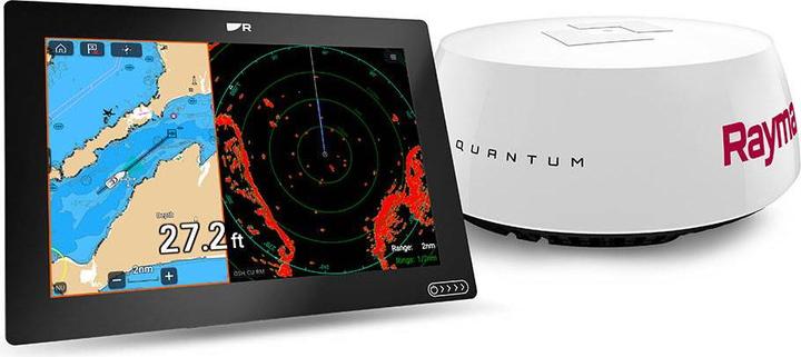 Produktbild Raymarine Axiom+ 9/12 Touch-MFD plus Quantum Q24C 18" Radomantenne plus Lighthouse Chart