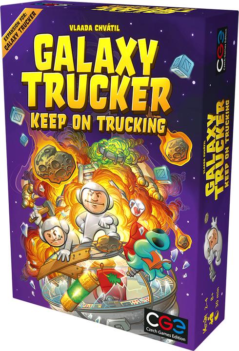 Produktbild Czech games edition CZ118 - Galaxy Trucker 2nd Edition: Immer weiter!, Brettspiel, für 2-4 Spieler (DE-Erweiterung) (Deutsch)
