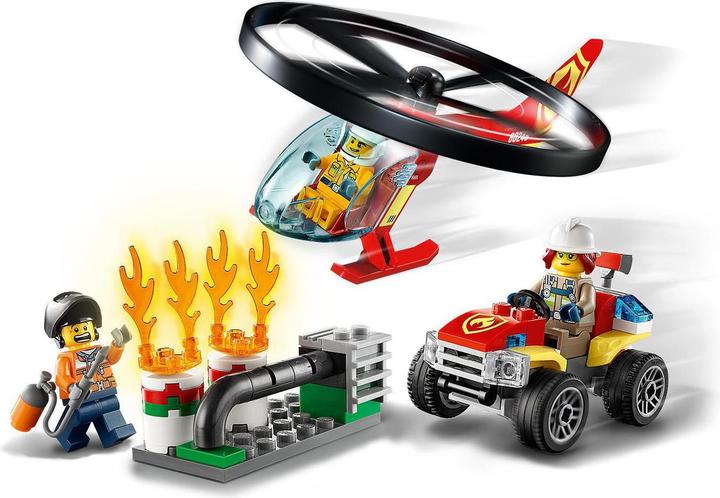 Image du produit LEGO Opération avec l'hélicoptère des pompiers (60248, LEGO City)