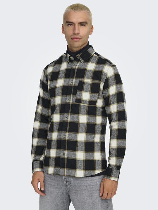 Produktbild Only & Sons Onsral Ls Slim Check Shirt (M)