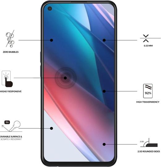 Image du produit Eiger Mountain Glass Clear (1 pièce(s), Oppo Find X3 Lite)