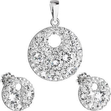 Produktbild Evolution Group - Elegant jewelry set with crystals Preciosa 39148.1 (earrings. pendant)