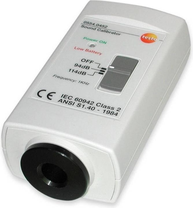 Actual product image Testo 0554 0452 Sound level calibrato