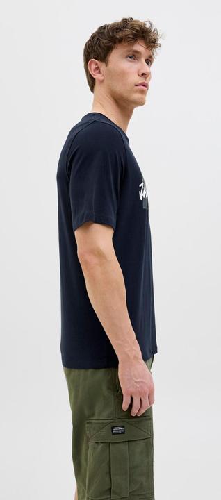 Actual product image Jack & Jones Jjhawaii Shape Tee Ss Crew Neck Ln (L)