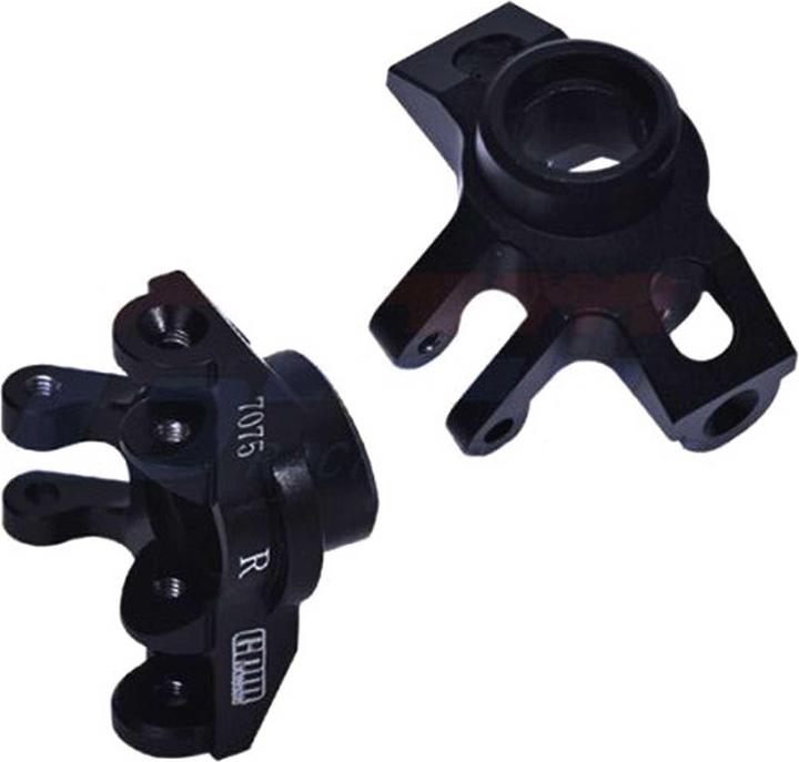 Immagine prodotto GPM Blocchetto sterzo anteriore ALU 7075 per ARRMA-1/18 4WD GRANITO nero
