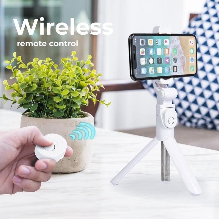 Immagine prodotto Partner Telecom Stilo OEM Bastone per selfie con treppiede telecomandato senza fili SSTR-12 bianco