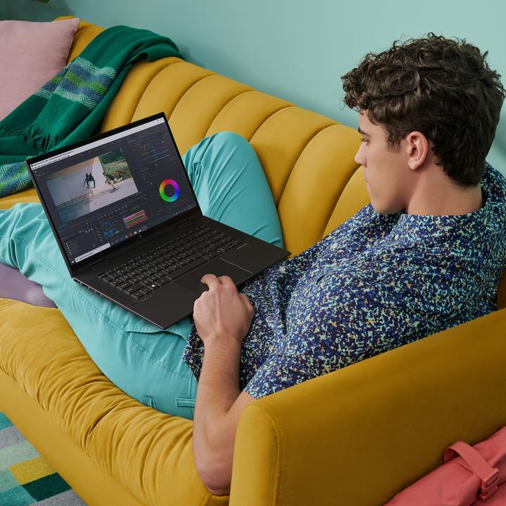 Produktbild HP Envy x360 (15.60", AMD Ryzen 5 5500U, 8 GB, 512 GB, DE)