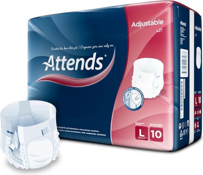 Actual product image Attends Adjustable 10 (21 x, Large)