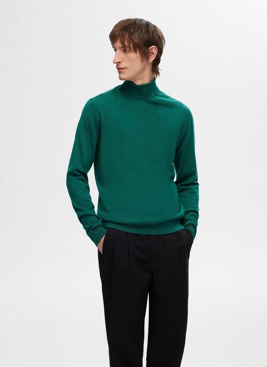 Image du produit Selected Homme Pull à col roulé 100% laine mérinos (M)