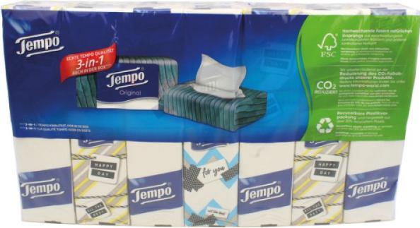 Image du produit Tempo Mouchoirs 4 plis 42x10