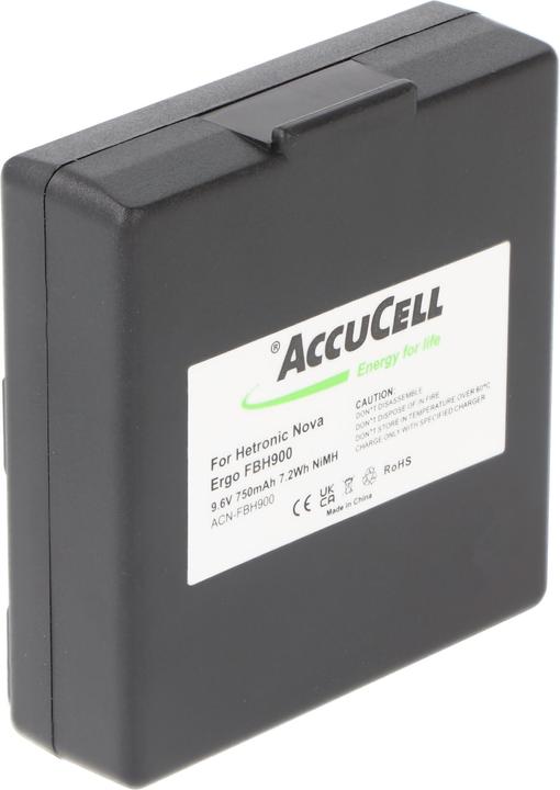 Actual product image AccuCell Battery Hetronic Nova Ergo Battery FBH900, 68300520, 68300520 (9.60 V, 750 mAh)