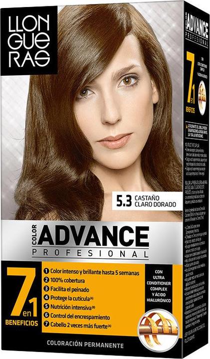 Image du produit Llongueras COLOR ADVANCE #5,3 castaño claro dorado (5.3)