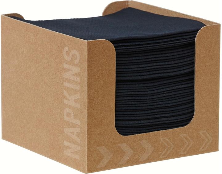 Produktbild Duni 50ER SERV.BOX BIO- DUNSIOFT 20X20 BLACK (50 x, 20 x 20 cm)