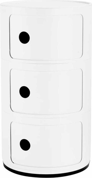 Kartell Componibili Mat Recycled 3He Container (32 x 32 x 58.5 cm)