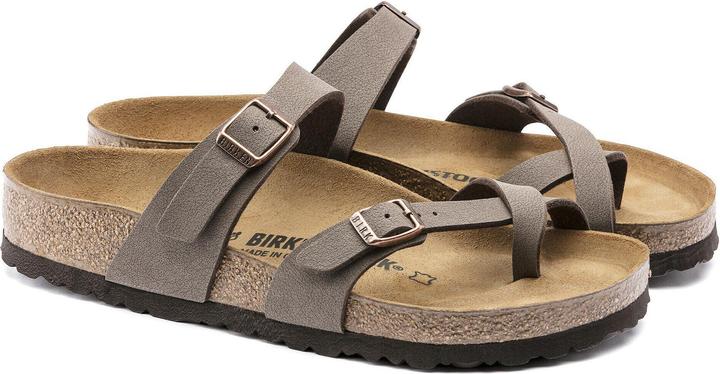 Actual product image Birkenstock Mayari Birko Flor Nubuck Normal (40)