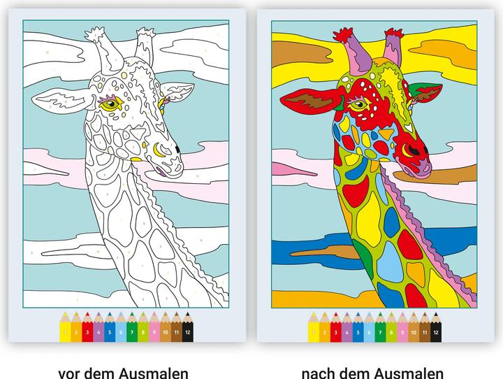 Immagine prodotto Ravensburger CreArt Pittura per numeri Animali selvatici