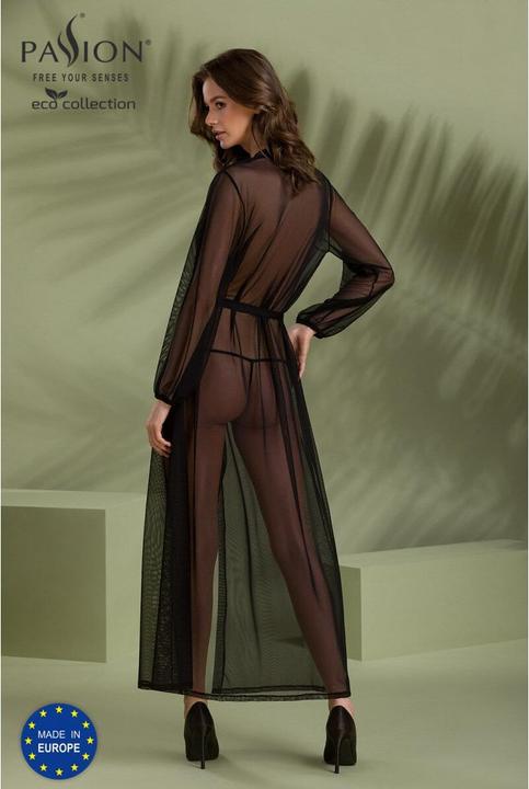 Image du produit ECO Collection Peignoir noir Zinnia (L, XL)