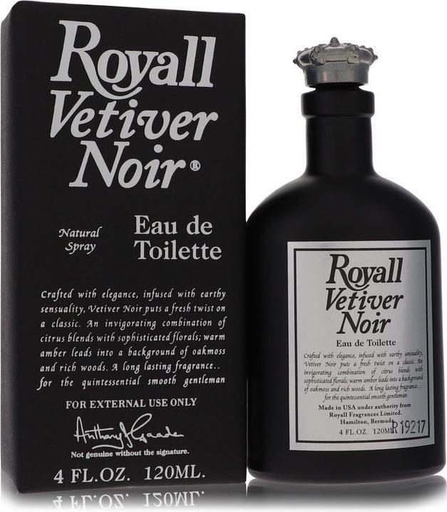 Image du produit Royall Fragrances Royall Vetiver Noir by Eau de Toilette Vaporisateur 120 ml (Eau de toilette, 120 ml)