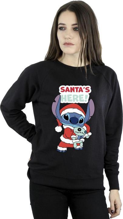 Immagine prodotto Disney Lilo & Stitch Santa's Here Felpa Donna (L)