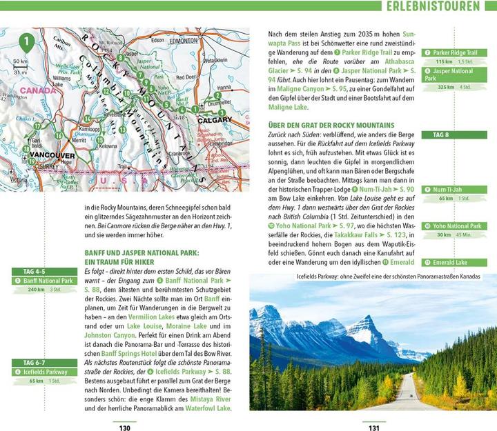 Produktbild Reiseführer Kanada West, Rocky Mountains, Vancouver (Deutsch, Karl Teuschl, 2020)