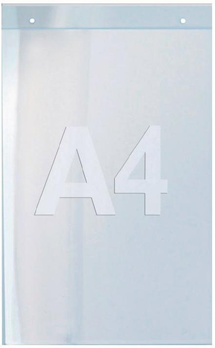 Image du produit Twinco Porte-brochures mural A4 vertical acrylique transparent (A4, Acclamation)