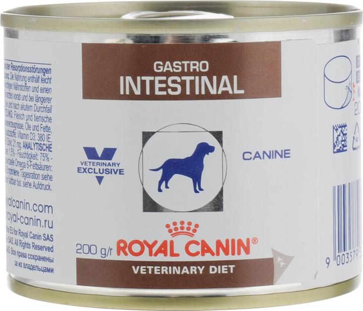 Actual product image Royal Canin VHN Gastrointestinal Loaf - wet food for dogs - 200g (Adult, 200 g)