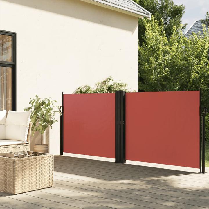 Produktbild VidaXL Seitenmarkise Ausziehbar rot (1.40 m)