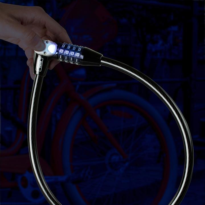 Actual product image Burg Wächter Rope lock with light (65 cm)