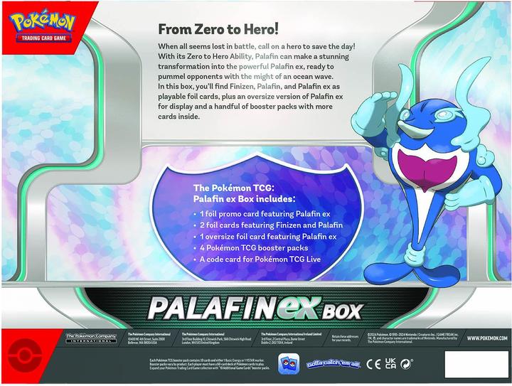 Productafbeelding Pokémon Palafin ex Box (Engels, Booster display)