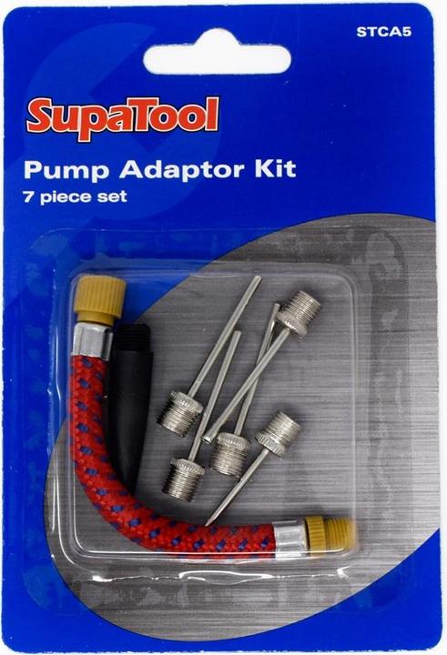 Actual product image SupaTool Inflatable needles 7-pack (Spare part hand pump)