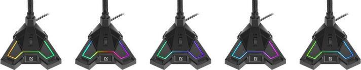 Image du produit Defender FORTE GMC 300 STREAMING Microphone avec jack 3 5 mm