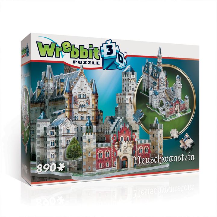 Produktbild Wrebbit 3D Schloss Neuschwanstein (900 Teile)