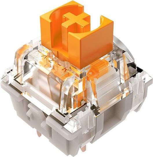 Actual product image Razer Orange switch set (orange/transparent, 36 pieces) (Eng. Int., Cable)
