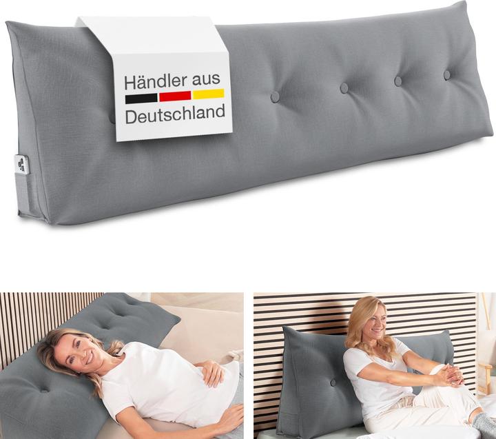 Image du produit Aktivshop Coussins de lit et de soutien dorsal (20 x 180 x 50 cm)