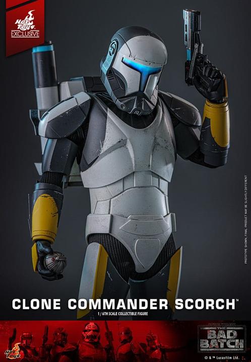 Image du produit Hot Toys Star Wars - The Bad Batch Clone Commando Scorch Exclusive Actionfigur
