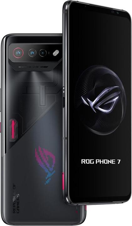 Image du produit ASUS ROG Phone 7 (512 Go, Phantom Black, 6.78", Double SIM, 50 Mpx, 5G)