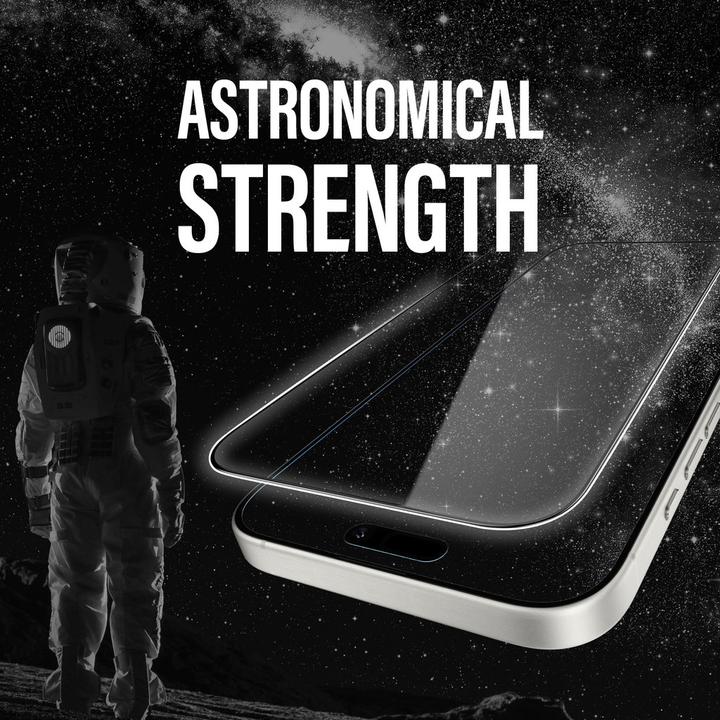 Actual product image PanzerGlass Ceramic Protection Ultra-Wide Fit (1 Piece, Apple iPhone 16 Plus, Apple iPhone 15 Plus)