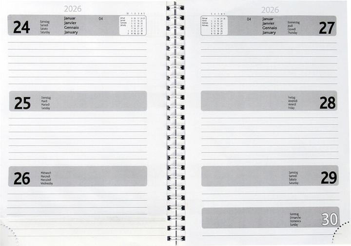 Produktbild Simplex Geschäftsagenda Wire-O (148 x 208 mm)