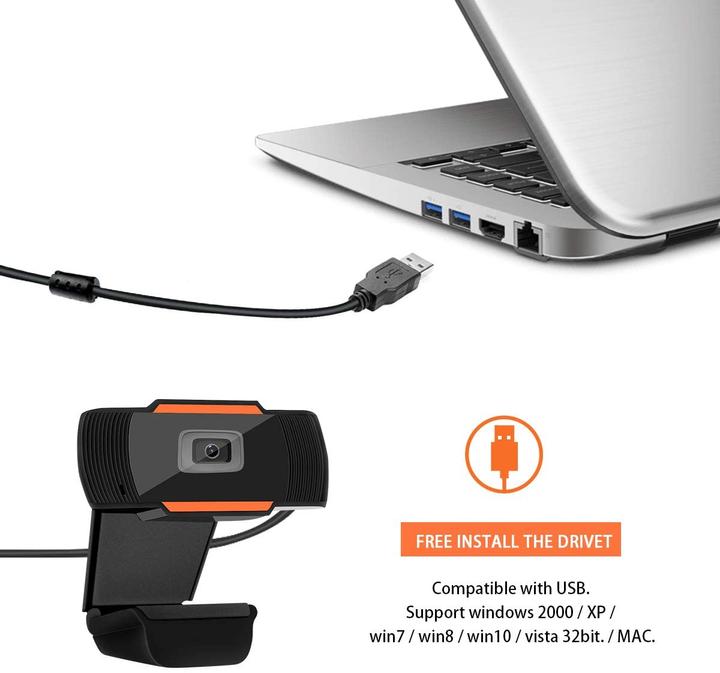 Actual product image PhoneLook High-resolution 1080p Full HD webcam 1920x1080 resolution 24bit True Col- Or (2.07 Mpx)