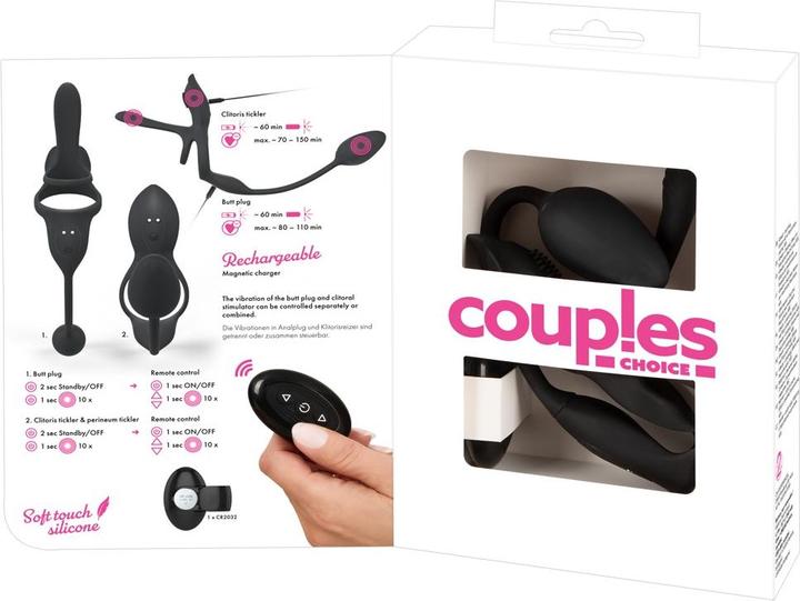 Actual product image Couples Choice RC Multi Function Couple???s Vibrator