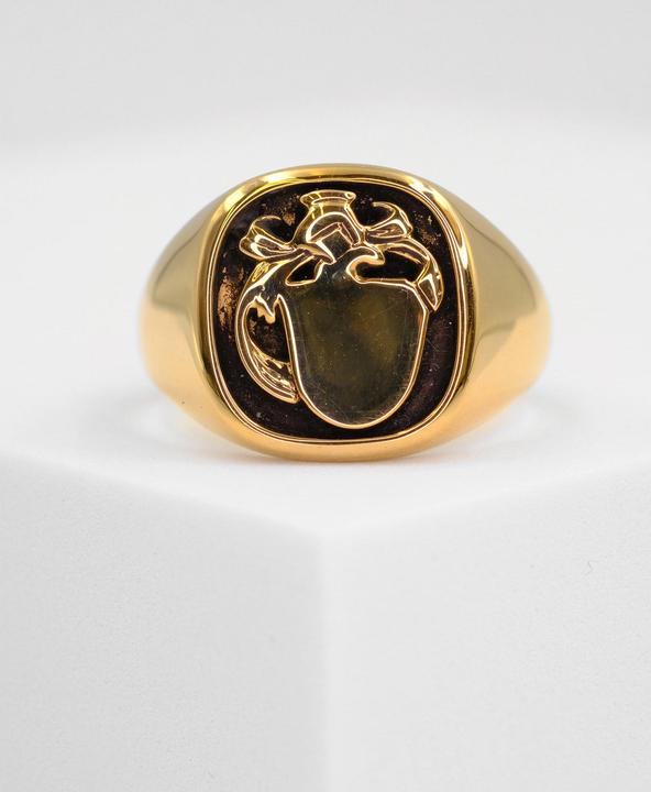 Actual product image Muau Coat of arms ring (63, 750/18 K Gold)