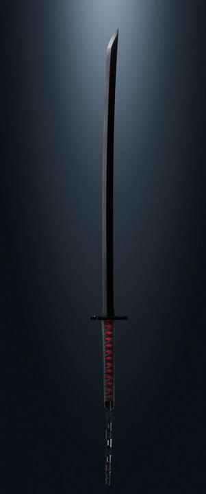 Actual product image Bandai Namco Bleach Proplica replica 1/1 Tensazangetsu sword 121 cm