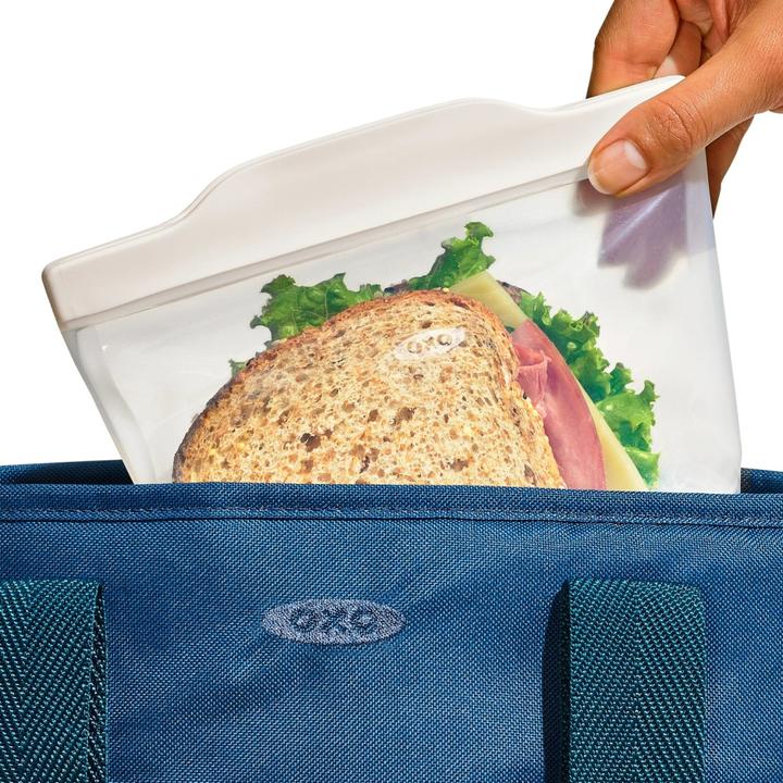 Actual product image OXO Good Grips reusable silicone bags (1 x)