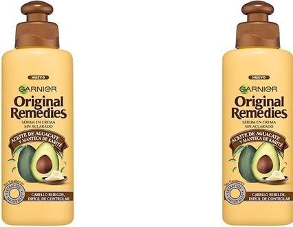 Actual product image Garnier Original Remedies Aceite en crema Aguacate y Karité 200ml, Women, Unruly Hair, All (200 ml)