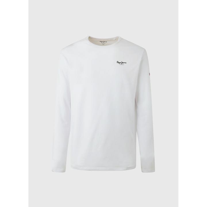 Actual product image Pepe Jeans Original Basic T-Shirt Long Sleeve White (XL)