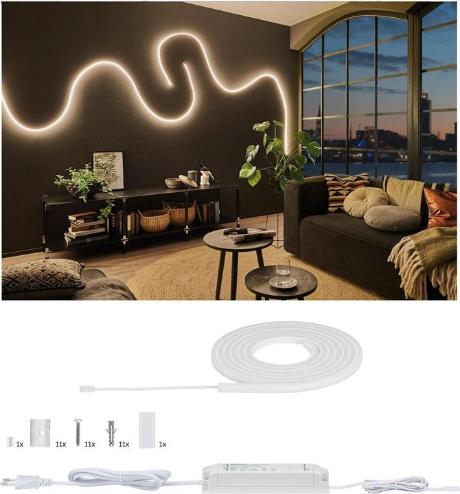 Produktbild Paulmann MaxLED Flow Stripe Set (Warmweiss, 300 cm, Indoor)