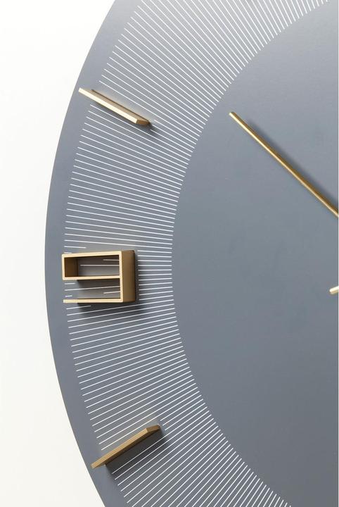 Produktbild Kare Design Wanduhr Leonardo Grau/Gold (49 cm)